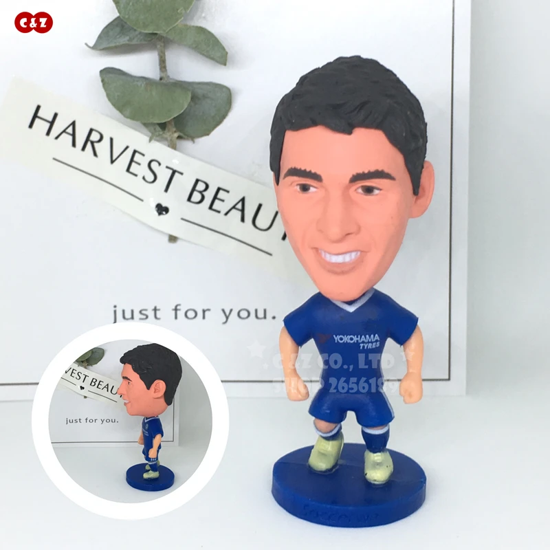 Football player figurine sports stars 8 Oscar 16 17 Movable joints