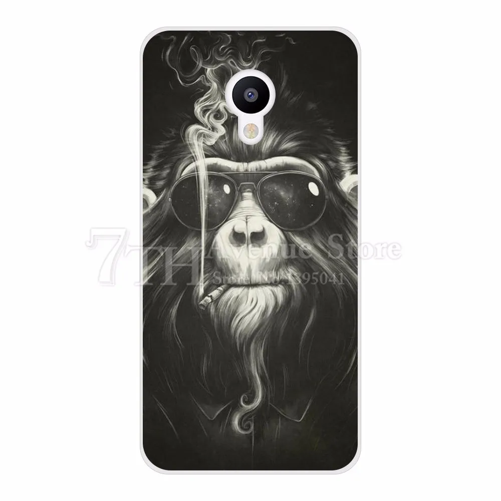 Cool Fashion Painted Case For Meizu M5 Mini Soft Silicone TPU Back Cover For Meizu M 5 M5 Mini Phone Case For Meizu M5Mini Cover 