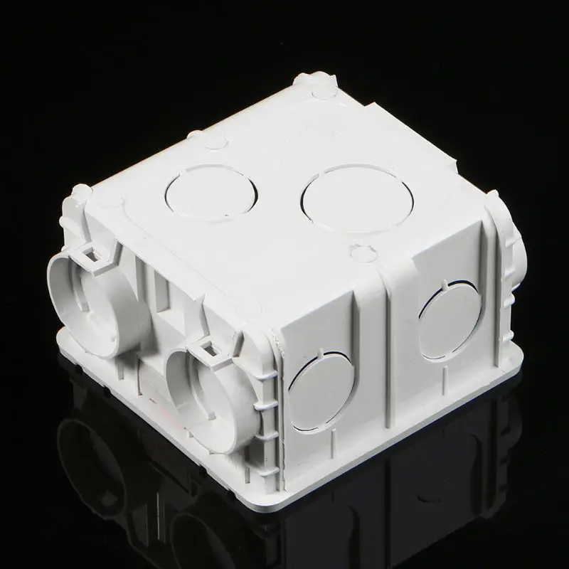 

86-Type PVC Junction Box Wall Mount Cassette For Switch Socket BASE