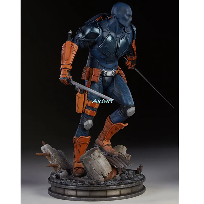 18 "Лига несправедливости статуя Megamind бюст Deathstroke полноразмерный портрет PF Slade Джозеф Уилсон анимационная фигурка GK игрушка коробка B954