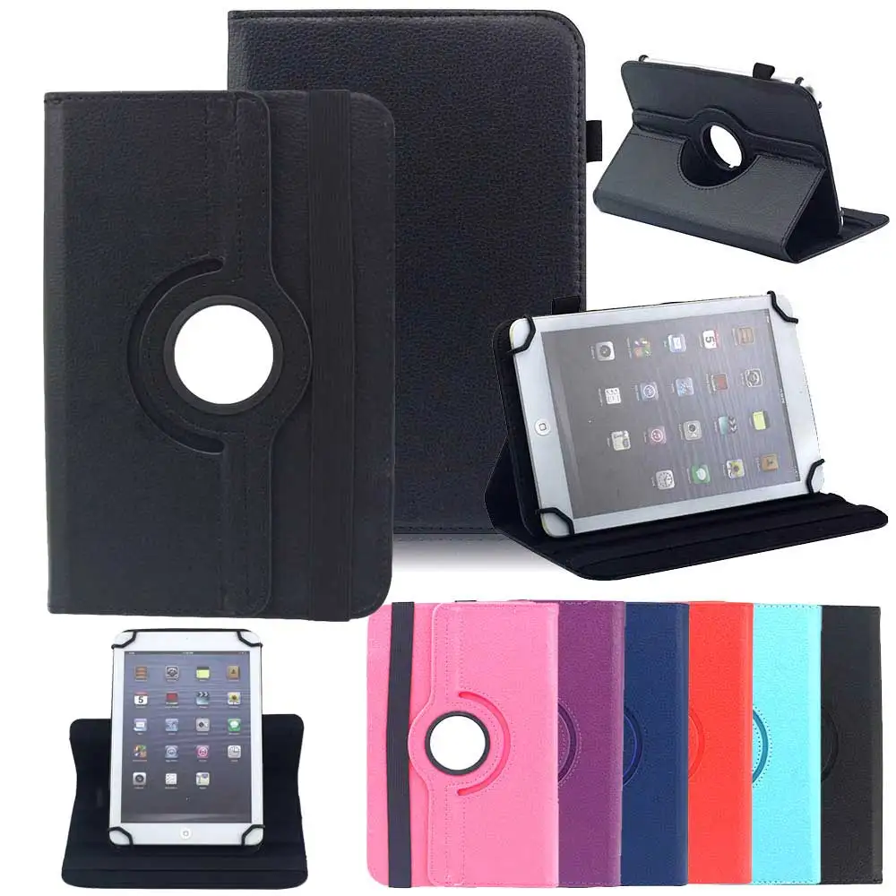 360 Rotating Case Universal Cover for 9.7 10 10.1 inch Tablet PC Pu