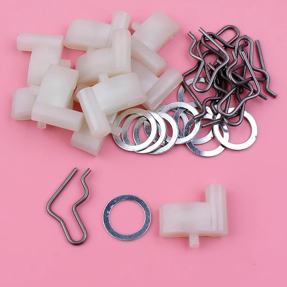 

10pcs/lot Starter Pawl Dog Spring Washer Kit For Stihl FS55 BG55 BG85 BG65 FS45 TS400 Trimmer Replacement Part 4116 195 7200