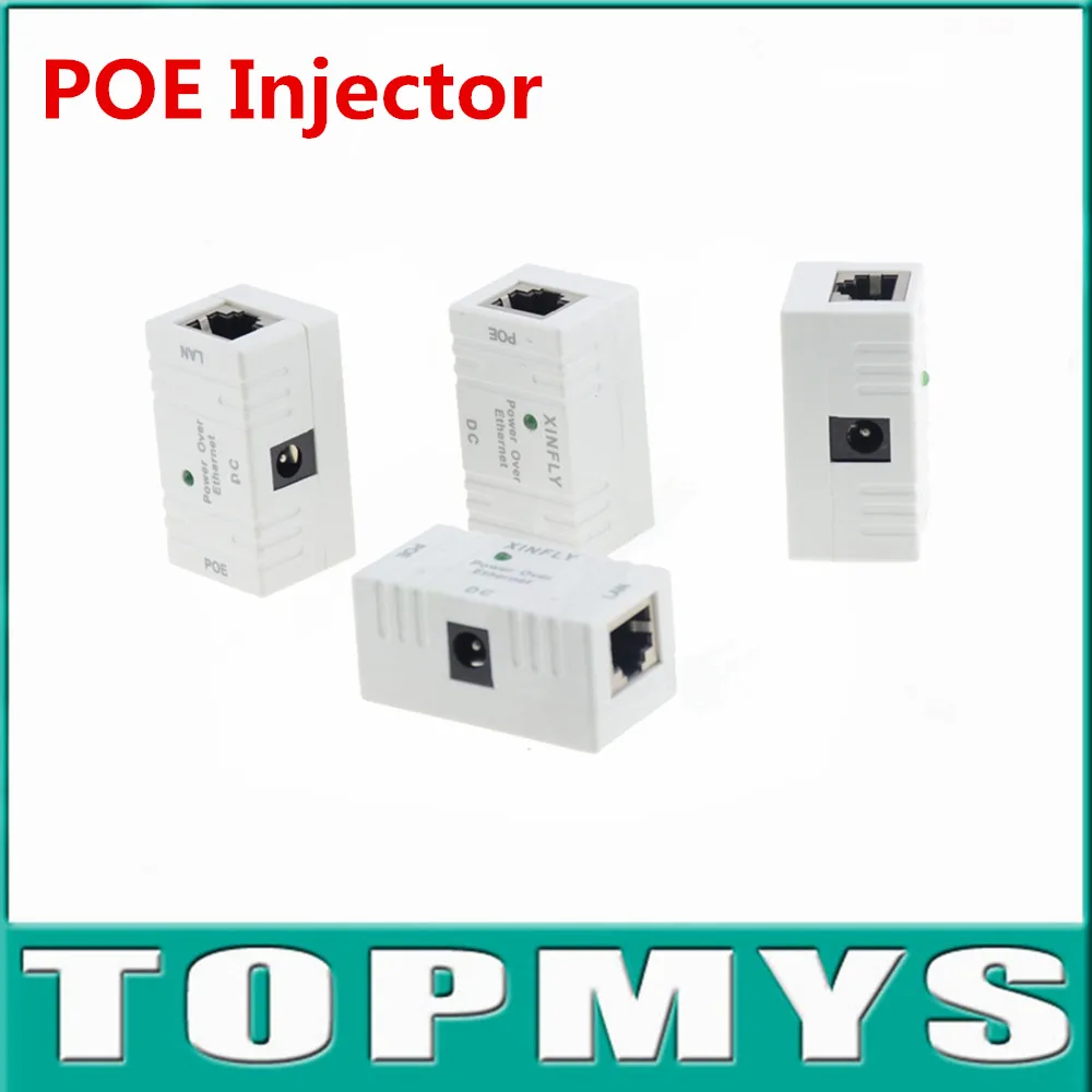 RJ45 Инжектор PoE Мощность over ethernet switch Адаптеры питания poe001 для IP Камера адаптер |
