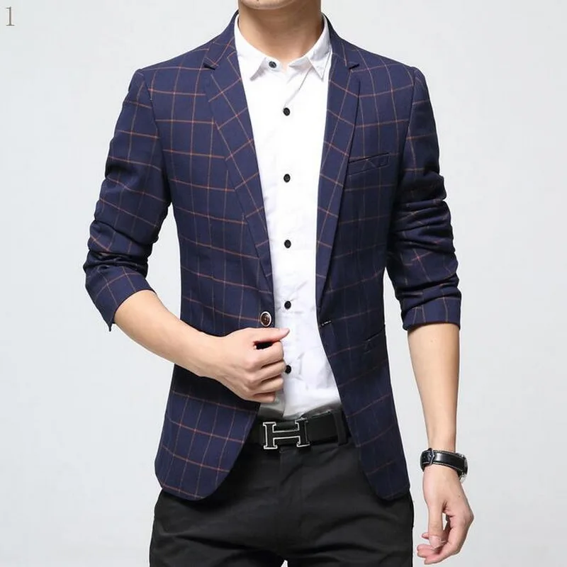 Aliexpress.com : Buy Men Casual Business Style Blazer Fashion Small ...