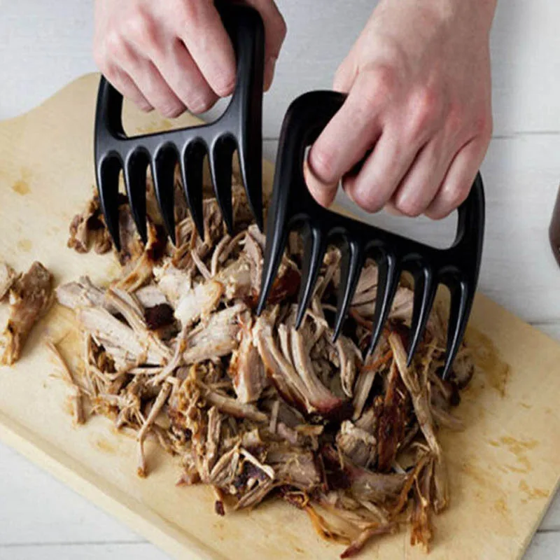 BBQ Tools accessories Bear Meat Claws Black BBQ Meat Claws Shredding