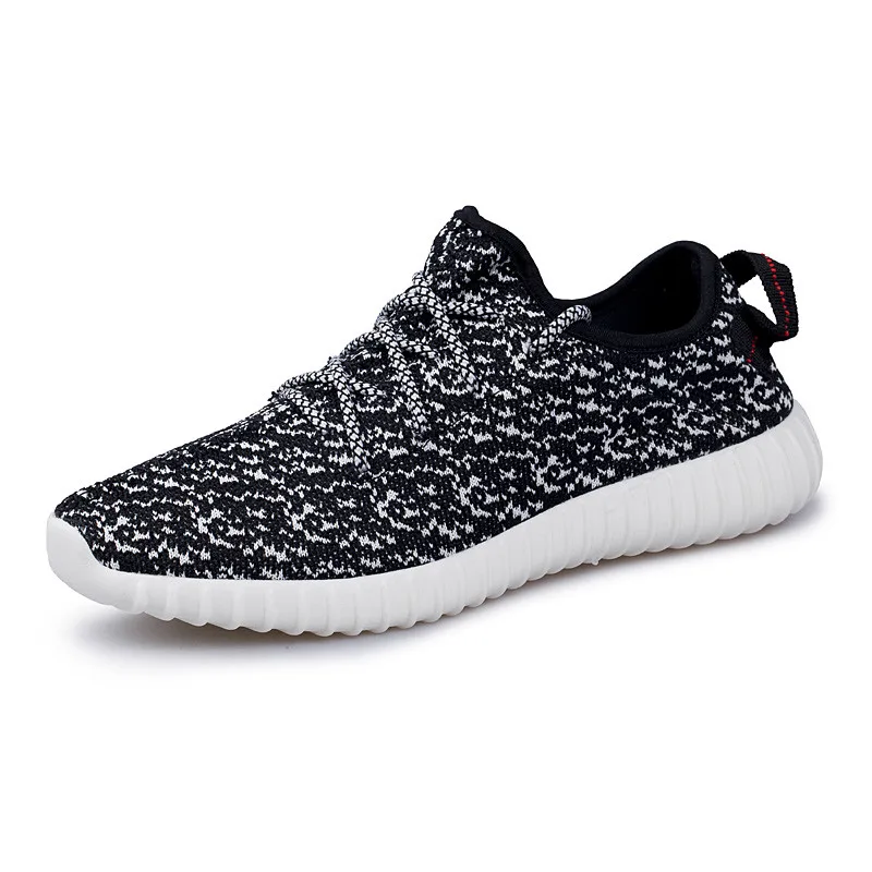 

2019 Couples Brand Fashion Sneakers Summer Spring Footwear Size 36-46 Boys Girls Casual Breathable Shoes Black White Colors