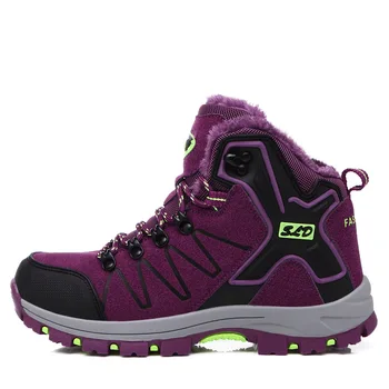 

Winter Hiking Shoes Autumn Walking Outdoor Sport Anti Skid Travel Trekking Woman Shoes Climbing Comfortable Warm Snow Boots