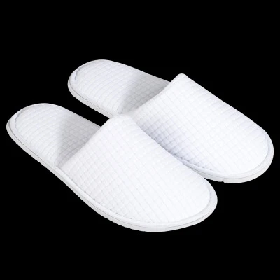 Zapatillas para invitados de Casa, lana blanca de alta calidad con punta cerrada para Spa, pedicura, herramientas hombres y mujeres| | - AliExpress