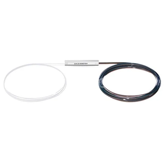 

2x4 Bare Fiber Splitter PLC 0.9mm Bare Optical Fiber Mini Steel Tube Fiber Bundle Connector