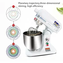 220 В многофункциональный Электрический миксер для теста 7L коммерческих Еда Смеситель Автоматическая крем яйцо салат блендер Европейский Союз/Австралия/Соединенное Королевство/Соединенные Штаты Америки высокое качество