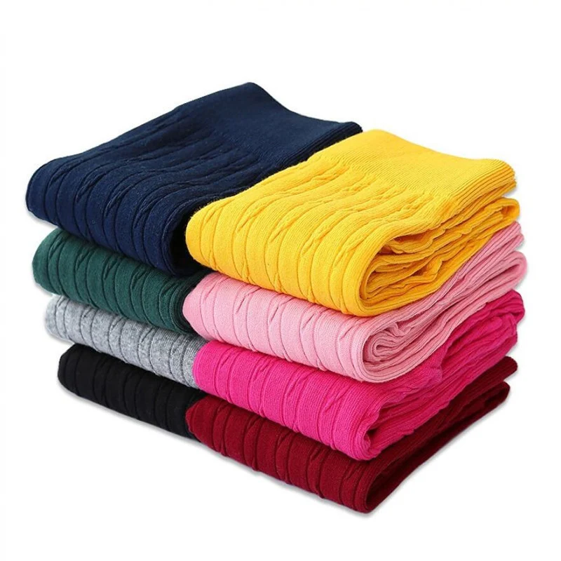 

Spring Autumn Girl Leggings Kids Children Trousers Slim Elasticity Leg Pants Baby Girl Candy Colors Children's Clothing