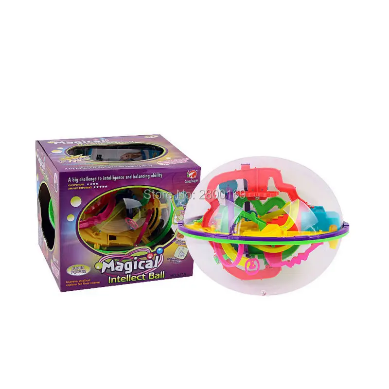 

208 Barriers 3D Labyrinth Magic Intellect Ball Balance Maze Perplexus Puzzle Toy educational toys perplexus balls IQ Balance toy
