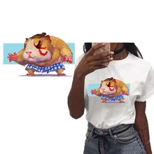 

Sumo Mouse Iron On Patches Heat Transfer Patches for Clothes Washable Sticker