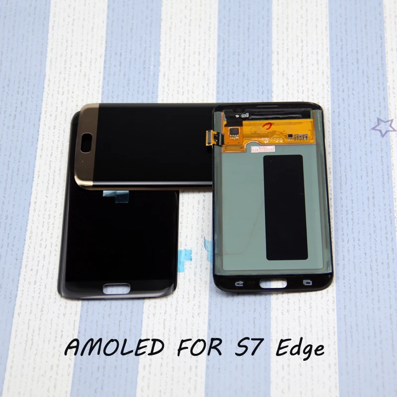 ЖК-дисплей для телефона SAMSUNG GALAXY S7 Edge S7edge G935F G935A сенсорный экран дигитайзер 5 &quot