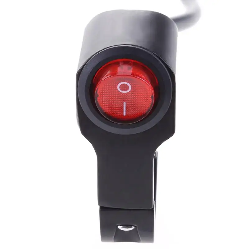 

1Pcs Waterproof 7/8inch Motorcycle Handlebar Headlight On/Off LED Switch Adjustable Mount Switches 2 Colors Button for Headlight