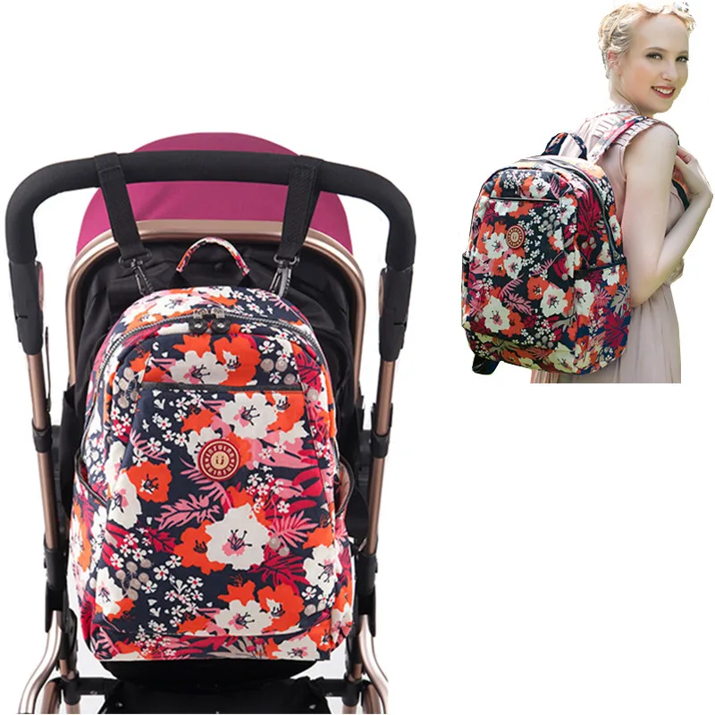 New Arrival Nylon Baby Diaper Bag Backpack For Women Bag Nappy Bag