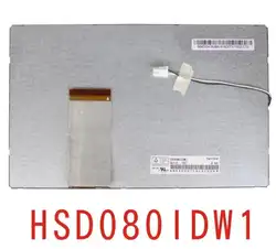 Оригинальный 8 ЖК-экран hsd080idw1 c00 c01 Портативный dvd Автомобильное экран просмотра dvd