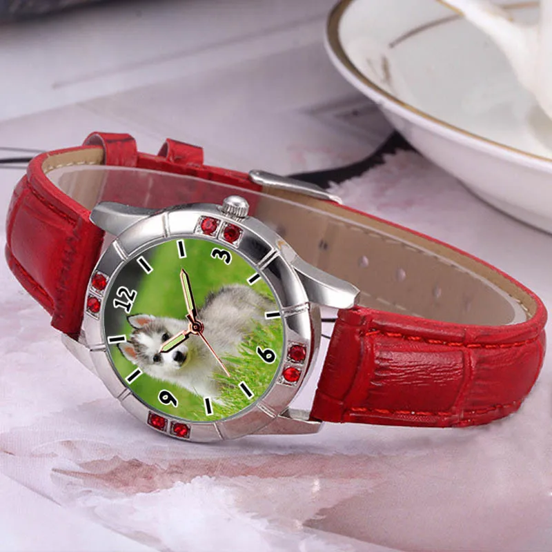 A3333 non сплетенный мешок машины часы печати фото или текст на циферблате часы «сделай сам» для Для женщин кварцевые часы с украшением в виде кристаллов специальный подарок на Рождество