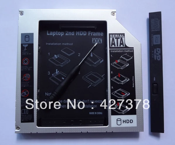 2nd hard disk drive HDD Caddy bay for DELL Alienware 14 17
