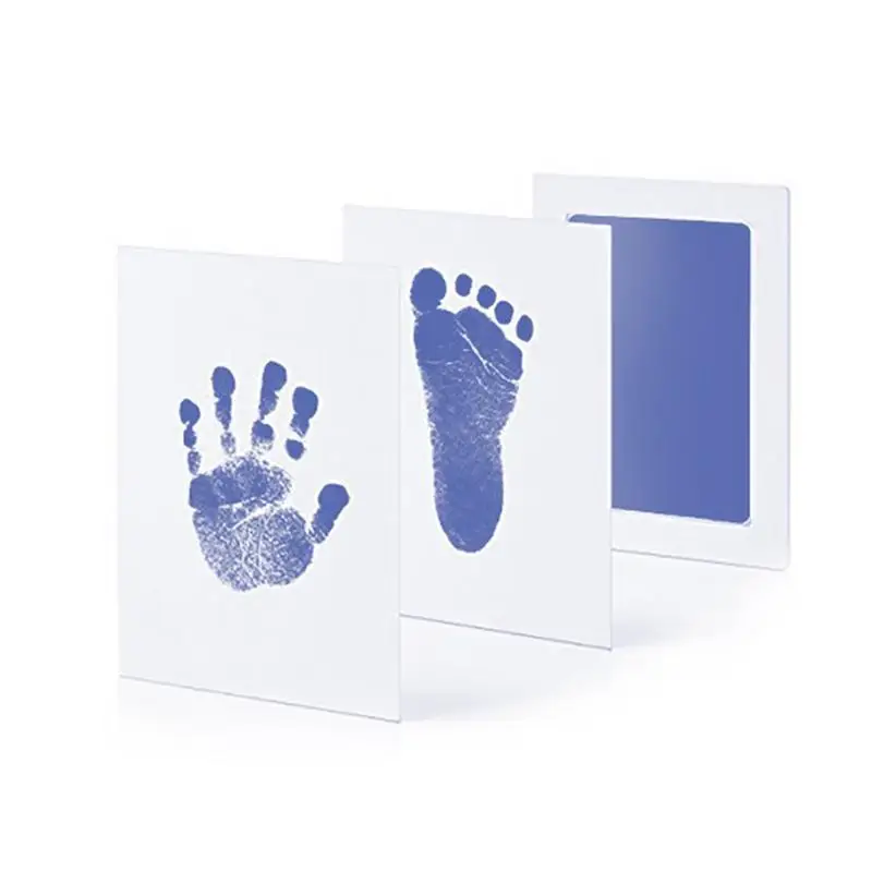 MrY Baby Ink Pad Paw Print Pads Handprint Footprint Newborn Care Air Hand Foot Infant Imprint Kit  Gifts Souvenirs Present New
