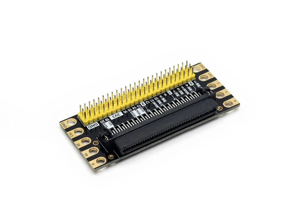 Краевой соединитель Плата расширения для micro: bit, прорыв I/O контактов до 2,54 мм pitch pinheader интерфейс