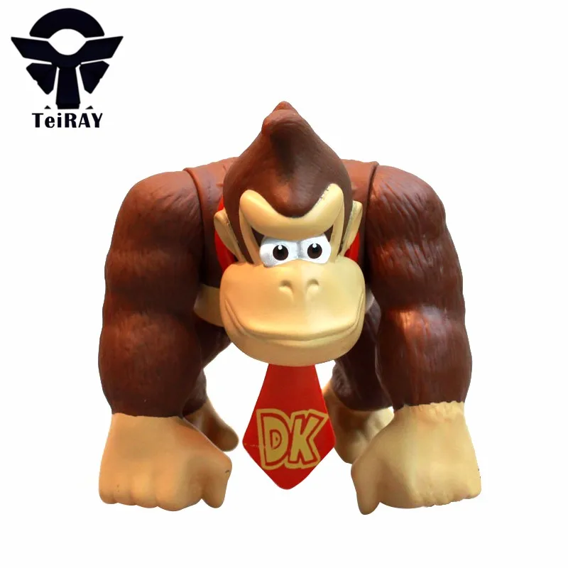 スーパーマリオブラザーズドンキーコングおもちゃ12センチ日本アニメ置物pvcアクションバンダイフィギュア子供ホット古典的なおもちゃ趣味用男の子 Toys Hobbies Anime Figurinebandai Figure Aliexpress