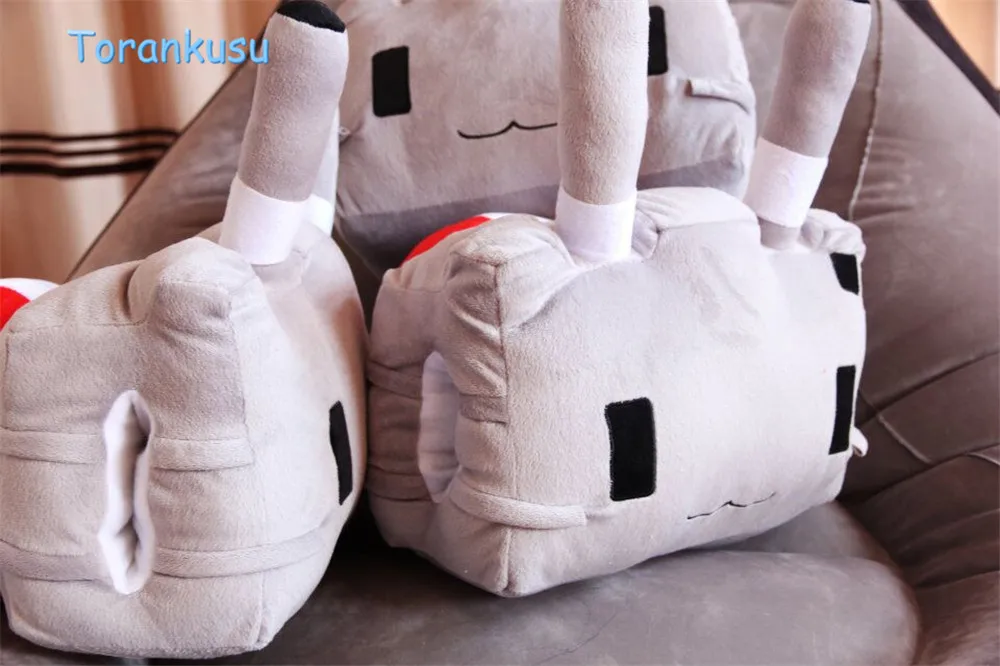 Аниме плюшевая shimakaze подушки игрушки Рука теплая кукла мягкая подушка с набивкой