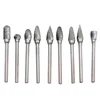 ZtDpLsd 3mm Shank CNC Tool Grinders Accessories Tungsten Carbide Cutter Rotary File Woodworking Milling Cutter Polishing Head ► Photo 3/4