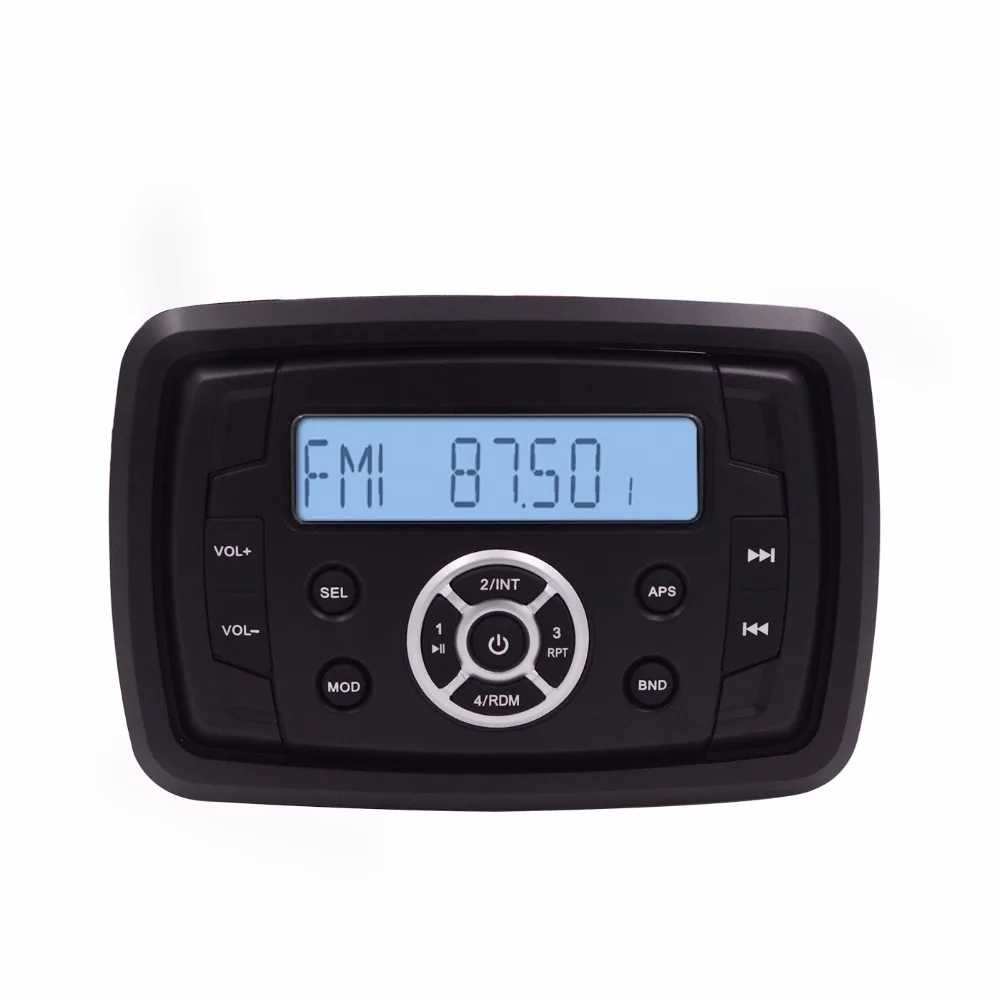HASDA Waterproof Marine Receivers Boat Audio Motorcycle Radio RV Car