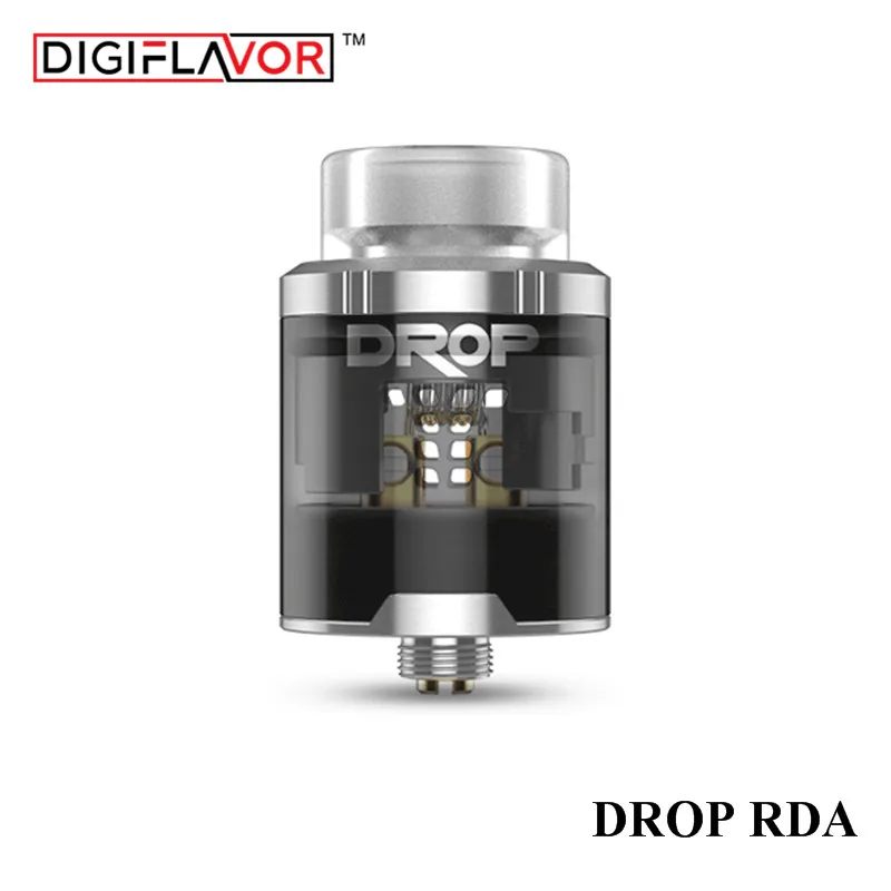 Comprar Digiflavor Drop RDA con BF squonk 510 pin 24mm tanque de cigarrillo electrónico grandes agujeros escalonados diseño de flujo de aire