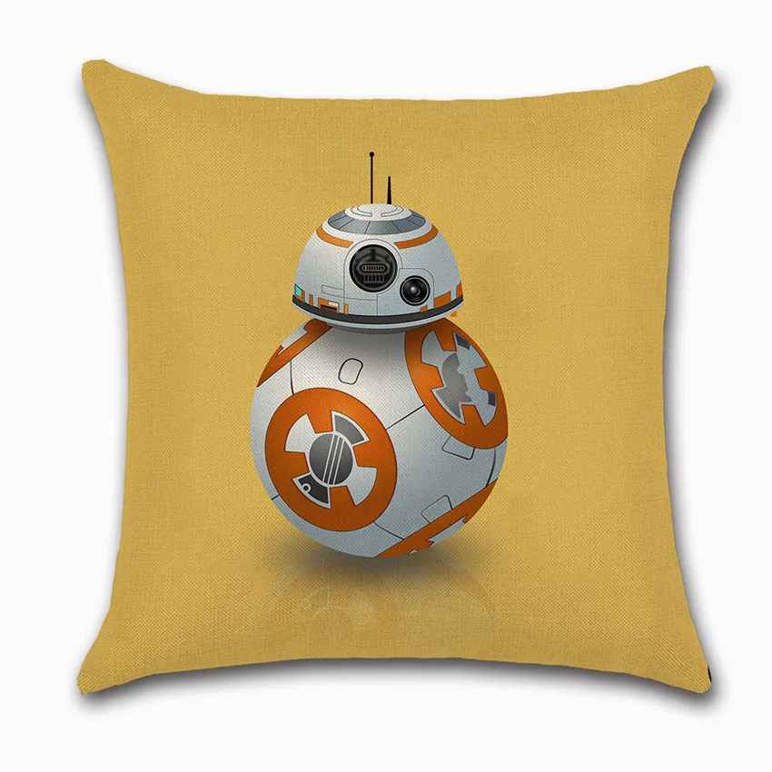 Wars Robot star force Vader cushion cover Cartoon Party Pillow case sofa Chair Decorations for home kids boy bedroom friend gift Wars Robot star force Vader cushion cover Cartoon Party Pillow case sofa Chair Decorations for home kids boy bedroom friend gift