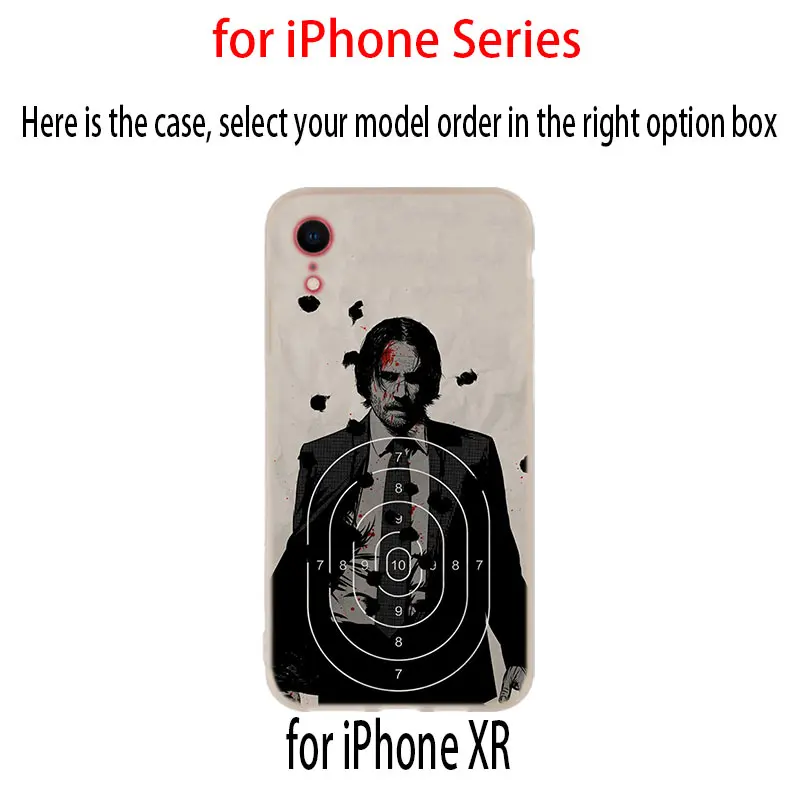 Новый чехол John Wick для iphone XS 11 Pro Max XR X 10 чехлы телефонов 7 8 plus 6s 5 4s|Бамперы| |