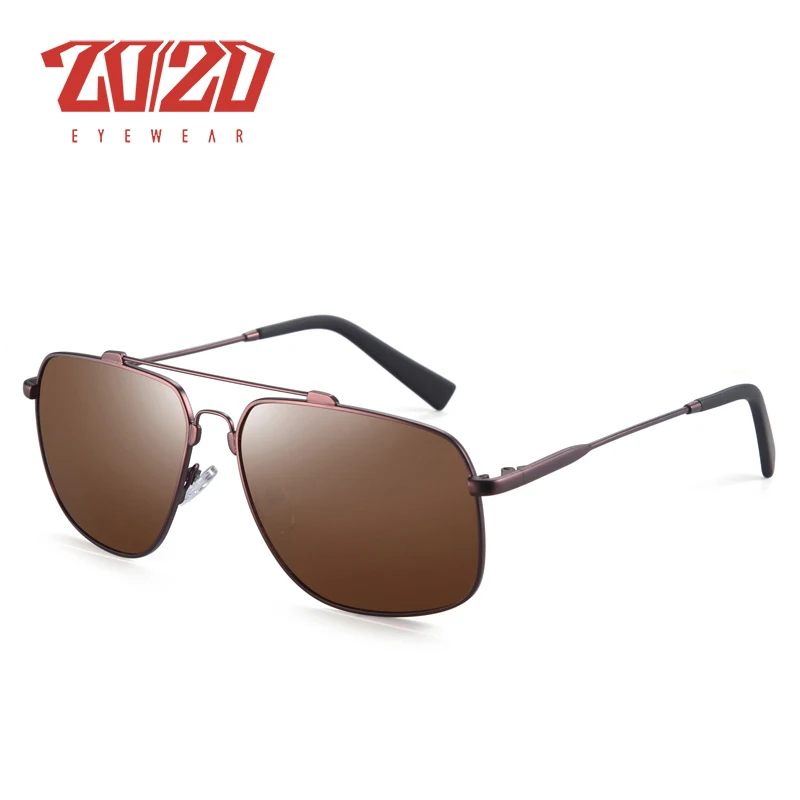 C03Brown 20/20 Дизайн Поляризованные Мужские Солнцезащитные Очки Памяти Металла Мужской Очки Солнцезащитные Очки Путешествия Рыбалка cuculos Gafas De PM0889 - Цвет линз: C03Brown