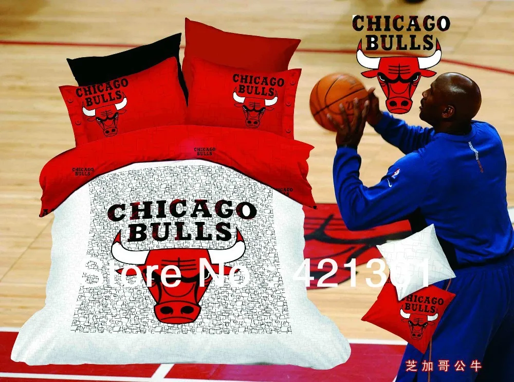 Knicks Celtics Lakers Miami Heat Rockets Bulls Basketball Bedding