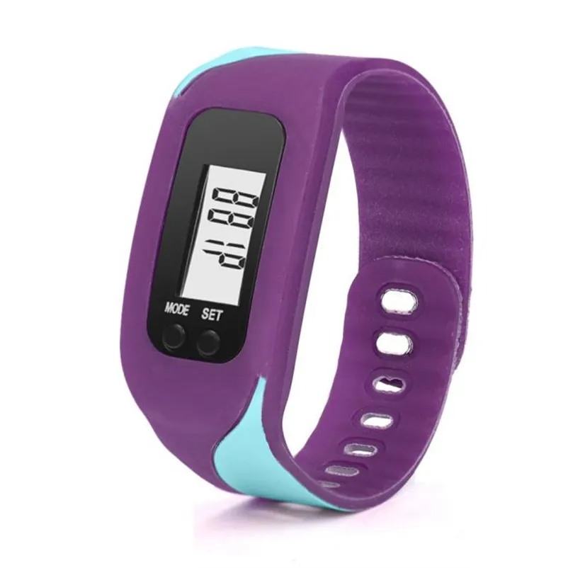 Digital LCD Pedometer Run Step Walking Distance Calorie Counter Women&Men Sport Fitness Watch Bracelet Wholesale #2AP22 (9)
