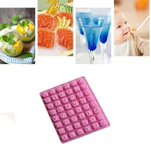 Сделай сам, форма для льда, форма для выпечки, форма для торта, 48 с английскими буквами, ручная форма для льда, Kostki Lodu Forma De Gelo Sorvete