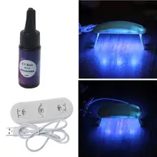 25 g LED UV Harz & 6 W UV LED Lampe Trockner Kit Harz Mold Harte Für Schmuck Machen Epoxy harz