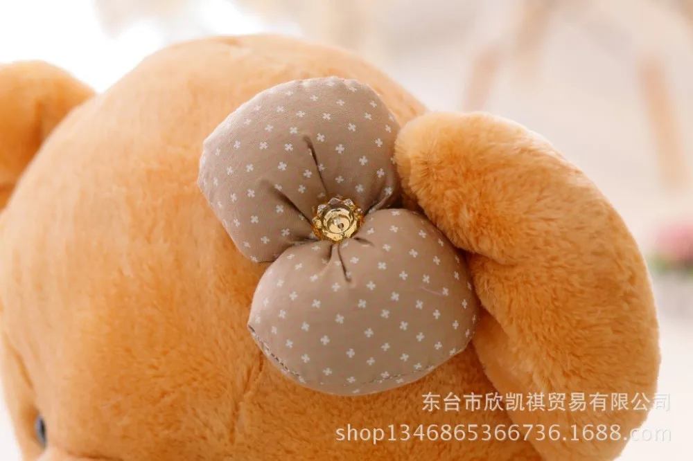 Красивая юбка коричневого плюшевого медведя, Плюшевые игрушки Мягкая кукла, подарок на день рождения w5443