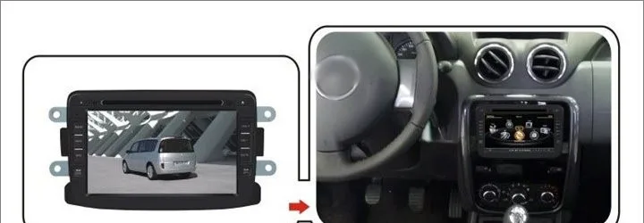 Clearance Liislee Car Android Multimedia For Renault Sandero Logan 2009~2013 Radio DVD Player GPS Navi Map Navigation Video Stereo System 4