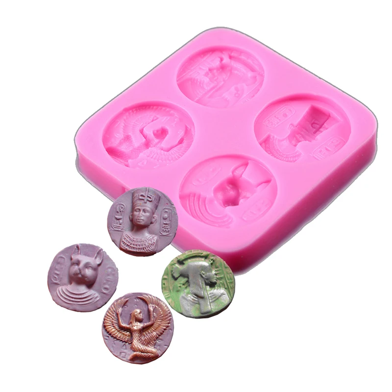 New-arrival-Pharaoh-coppers-silicone-fondant-cake-mold-Chocolate-chip-mold-cake-decor-tools-kitchen-baking