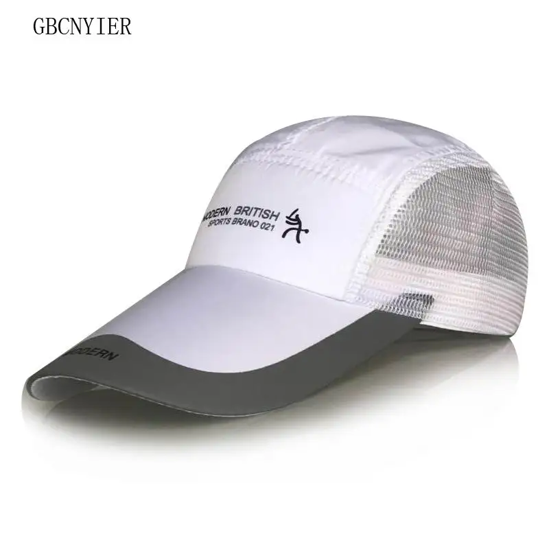 Cheap 14cm Long Brim Sun Hat Big Size Fishing Hat Quality Oversize Trucker Cap  Men
