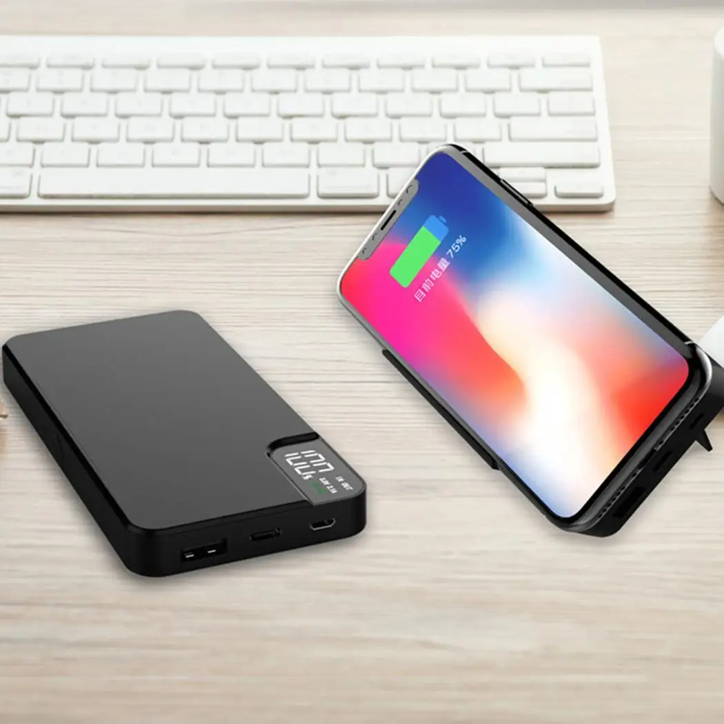 Wireless 10000mah Power bank Portable Phone Hoder Stand Charger Powerbank Pawer Bank Supply External Batery Poverbank For Xiaomi Wireless 10000mah Power bank Portable Phone Hoder Stand Charger Powerbank Pawer Bank Supply External Batery Poverbank For Xiaomi