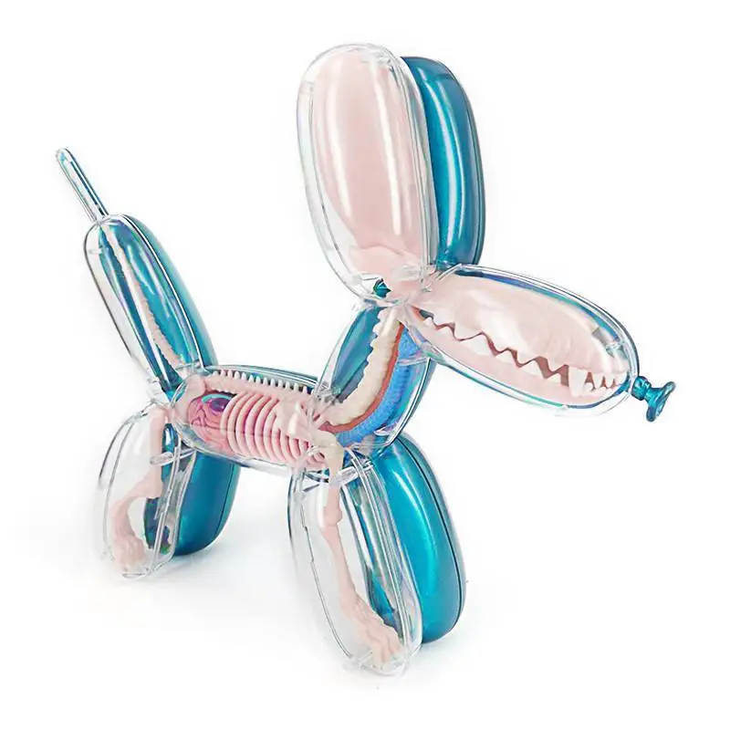 

Mighty Jaxx Semi-Anatomy Balloons Dog Statue Animals Dissected Balloon Dog Figurine Resin Art&Craft Home Decoration R1707