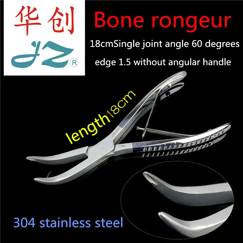 JZ Animal Orthopedics Oral Instruments Medical Single Joint Bone Scissors Clampers Straight-mouthed Bent-mouthed Eagle | Красота и