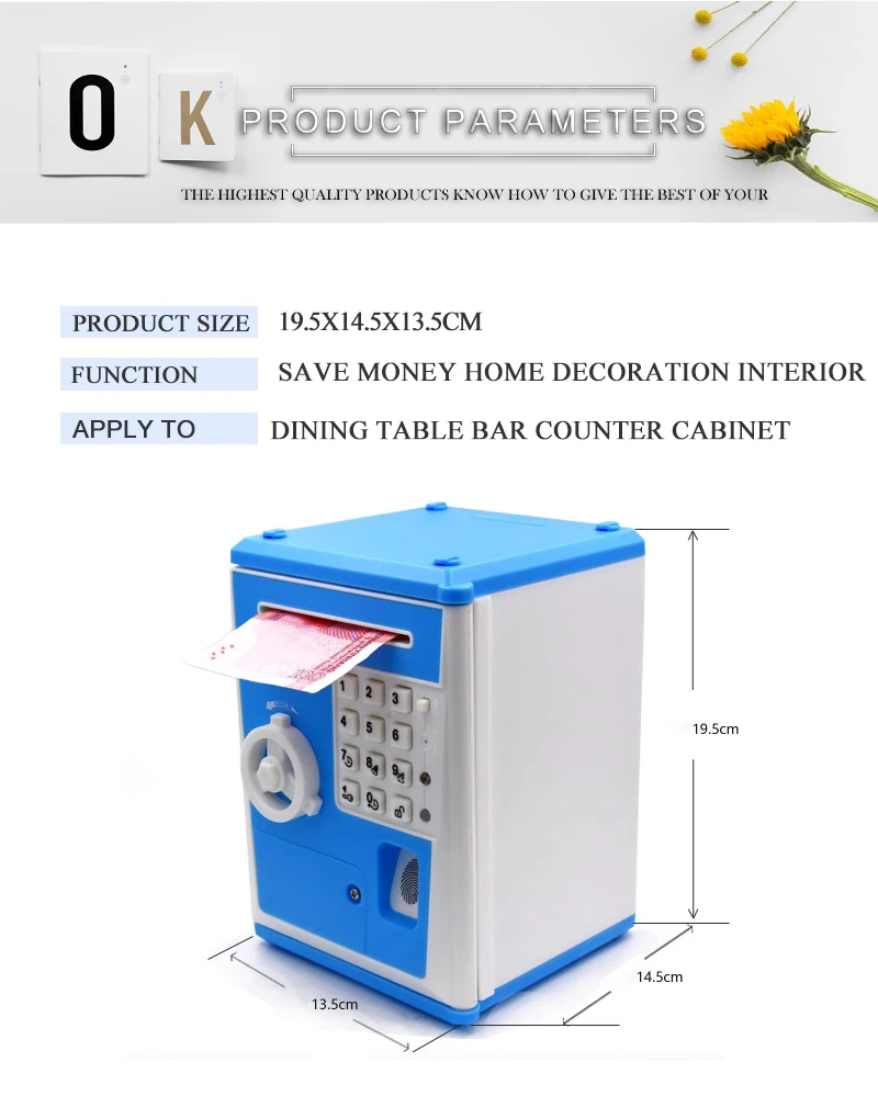 bank electronic cash drawer wooden money box houten spaarpot coin bank money box savings bank bank coin big piggy bank empty capsules spirit box coin jar gelatin capsules empty unicorn  (5)