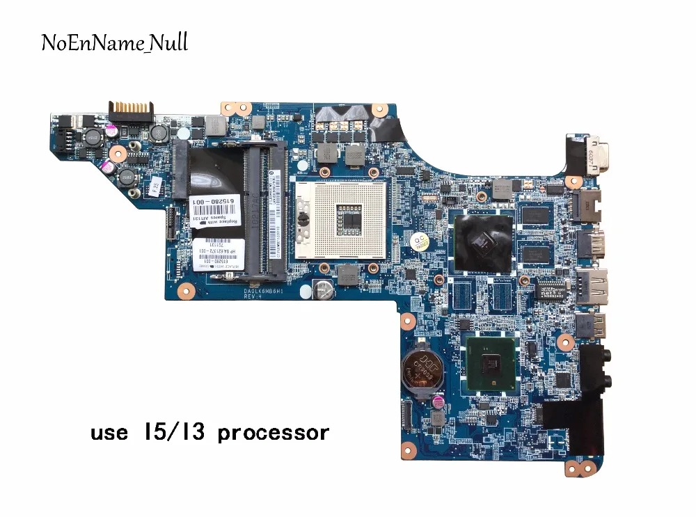 603643-001 Материнская плата для ноутбука hp DV6T DV6-3000 HM55 полностью протестированная материнская плата DA0LX6MB6F1 DA0LX6MB6H1