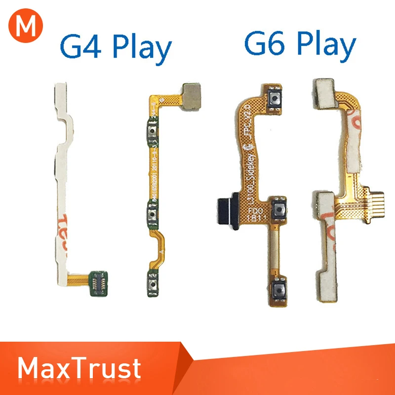 Top Quality For Motorola MOTO G4 Play MOTO G6 Play Power Volume Key ON