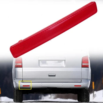 

1 Pair Car Red Rear Bumper Reflector Tail Reflective Stikers for Caravelle (T5) 2003-2015 7E0945105C 7E0945106C