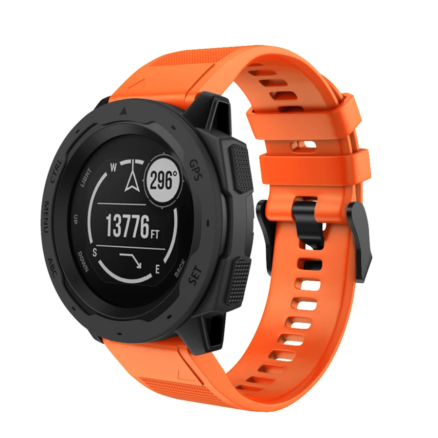 26 мм 22 мм силиконовый ремешок для часов Ремешок для Garmin Fenix 5X Fenix3 3HR Fenix 5 Plus S60 MK1 часы Easyfit Сменные Ремешки для наручных часов