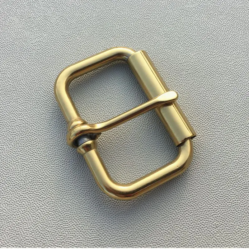 Buy Stainless Steel Pin Buckle Belt Buckle With Roller Leather Buckle Metal